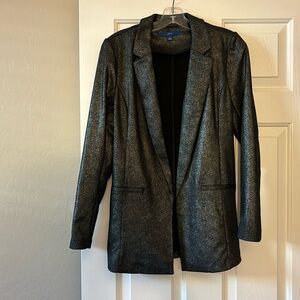 NWT Black and Silver Blazer
